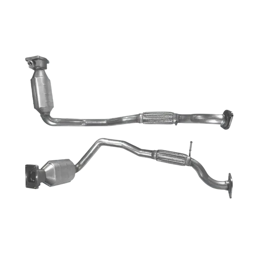 Katalysator E-Prüfzeichen Homologiert Benzinkat Kat bis EURO 2 E-Prüfzeichen für FORD MONDEO 1.6L ZH16-Motor;  gekoppelter Kat u.a. BM CATALYSTS