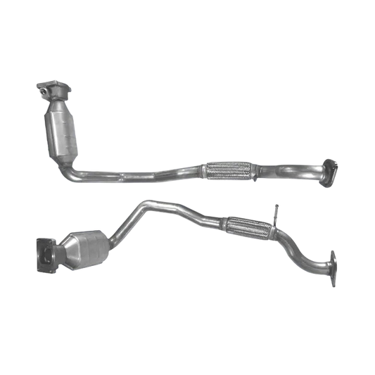 Katalysator E-Prüfzeichen Homologiert Benzinkat Kat bis EURO 2 E-Prüfzeichen für FORD MONDEO 1.6L ZH16-Motor;  gekoppelter Kat u.a. BM CATALYSTS