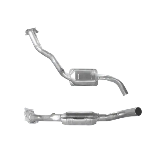 Katalysator E-Prüfzeichen Homologiert Benzinkat Kat bis EURO 2 E-Prüfzeichen für FORD TOURNEO 2L Kat und Vorrohr u.a. BM CATALYSTS