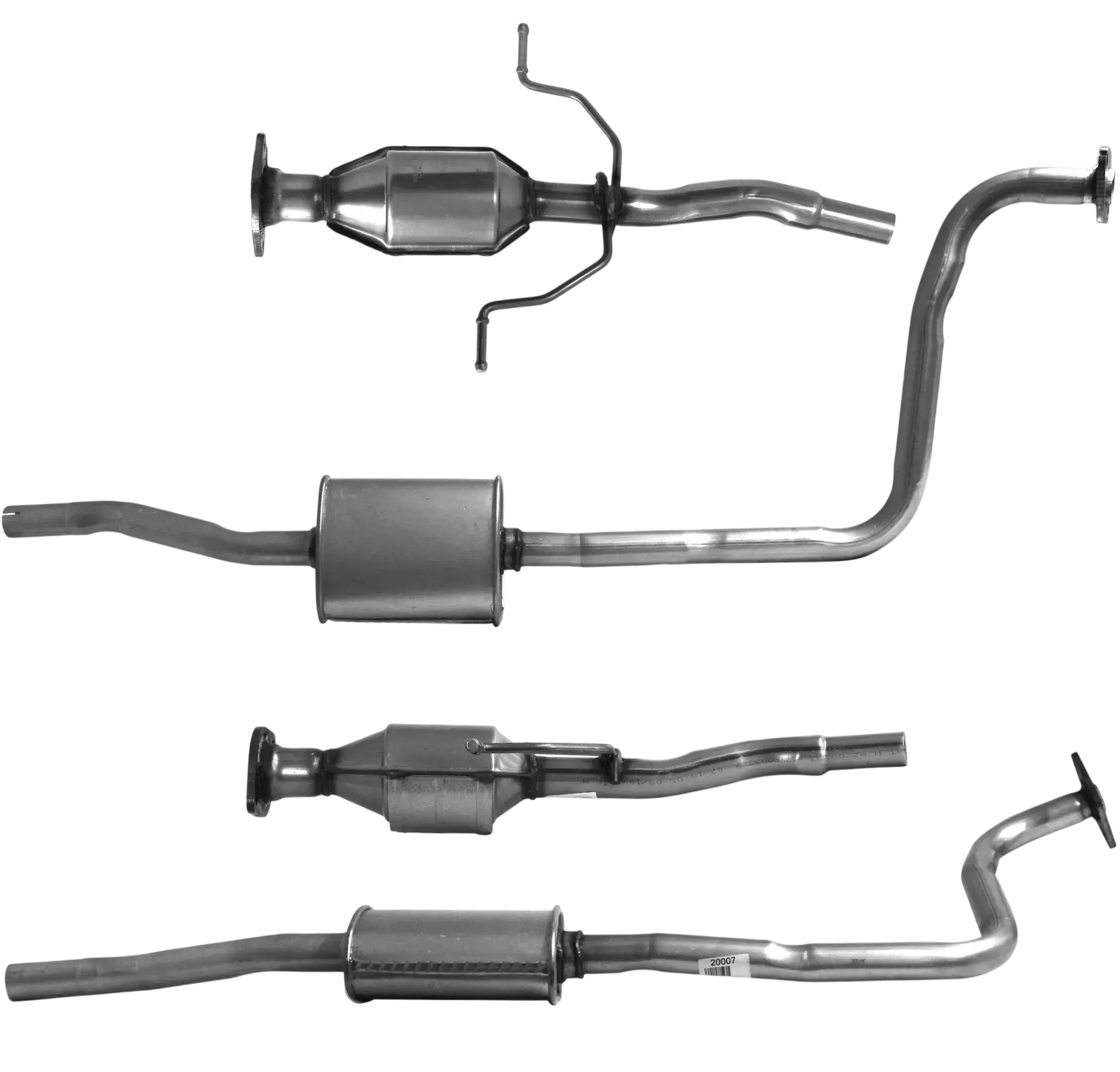 Katalysator E-Prüfzeichen Homologiert Benzinkat Kat bis EURO 2 E-Prüfzeichen für MAZDA DEMIO 1.3L Kat & Middlebox u.a. BM CATALYSTS