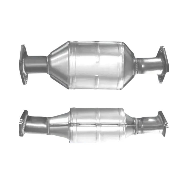 Katalysator E-Prüfzeichen Homologiert Benzinkat Kat bis EURO 2 E-Prüfzeichen für MAZDA MX5 1.6L 16 V 435 mm lang flach Kat u.a. BM CATALYSTS
