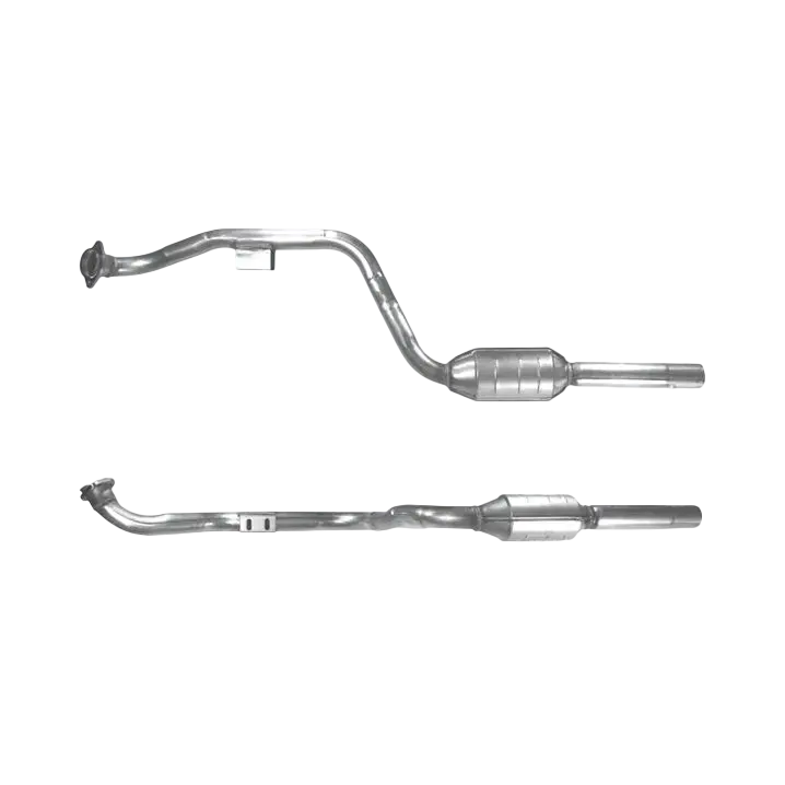 Katalysator E-Prüfzeichen Homologiert Benzinkat Kat bis EURO 2 E-Prüfzeichen für MERCEDES C180 1.8L W202 Limousine Einzel-F/Rohr u.a. BM CATALYSTS