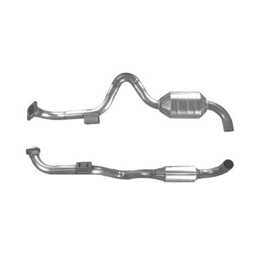 Katalysator E-Prüfzeichen Homologiert Benzinkat Kat bis EURO 2 E-Prüfzeichen für MERCEDES ML230 2.3L W163 LHD u.a. BM CATALYSTS