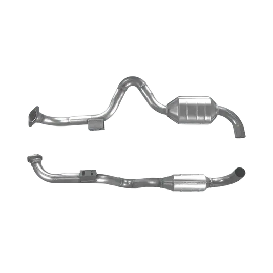 Katalysator E-Prüfzeichen Homologiert Benzinkat Kat bis EURO 2 E-Prüfzeichen für MERCEDES ML230 2.3L W163 LHD u.a. BM CATALYSTS