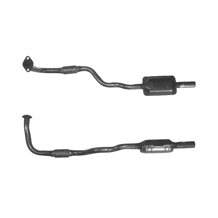 Katalysator E-Prüfzeichen Homologiert Benzinkat Kat bis EURO 2 E-Prüfzeichen für OPEL ASTRA G 1.6L 8-V-Box X16SZR-Motor u.a. BM CATALYSTS