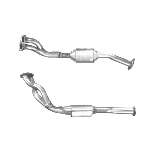 Katalysator E-Prüfzeichen Homologiert Benzinkat Kat bis EURO 2 E-Prüfzeichen für OPEL FRONTERA 2L SWB Kat & F/pipe u.a. BM CATALYSTS