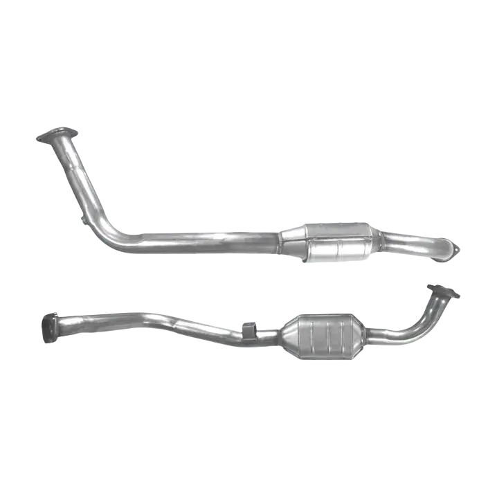 Katalysator E-Prüfzeichen Homologiert Benzinkat Kat bis EURO 2 E-Prüfzeichen für OPEL OMEGA B 2.5L X25XE-Motor linke Seite u.a. BM CATALYSTS
