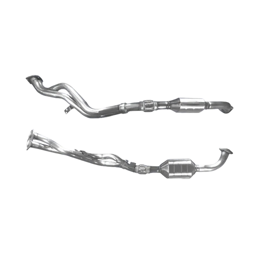 Katalysator E-Prüfzeichen Homologiert Benzinkat Kat bis EURO 2 E-Prüfzeichen für OPEL OMEGA B 2L 8-V-X20SE-Motor u.a. BM CATALYSTS