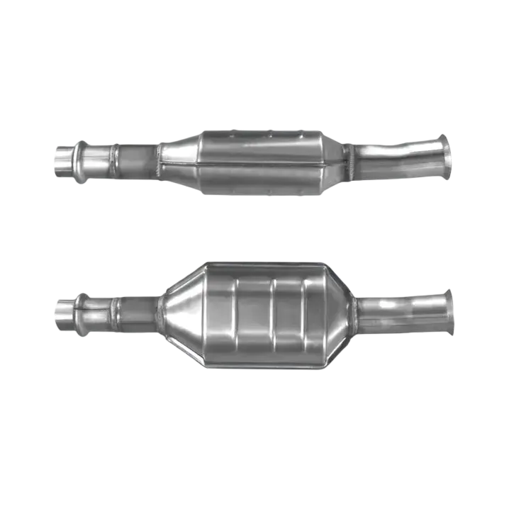 Katalysator E-Prüfzeichen Homologiert Benzinkat Kat bis EURO 2 E-Prüfzeichen für PEUGEOT 206 1.6L NFZ TU5JP Motor Unterflur Kat u.a. BM CATALYSTS