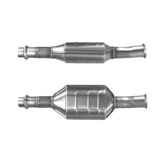 Katalysator E-Prüfzeichen Homologiert Benzinkat Kat bis EURO 2 E-Prüfzeichen für PEUGEOT 206 1.6L NFZ TU5JP Motor Unterflur Kat u.a. BM CATALYSTS