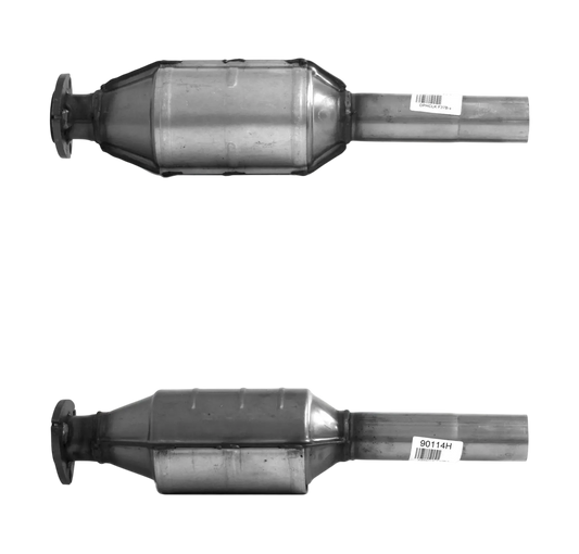 Katalysator E-Prüfzeichen Homologiert Benzinkat Kat bis EURO 2 E-Prüfzeichen für SEAT TOLEDO 1.6L 1F Motor u.a. BM CATALYSTS