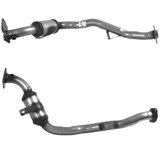 Katalysator E-Prüfzeichen Homologiert Benzinkat Kat bis EURO 2 E-Prüfzeichen für SUBARU FÖRSTER 2L Turbo 1. Kat u.a. BM CATALYSTS