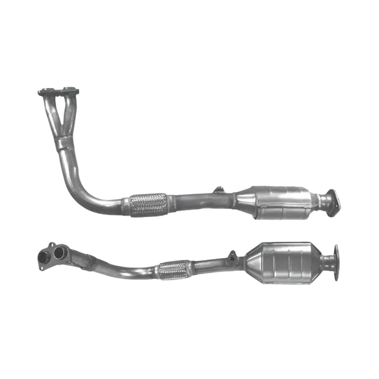 Katalysator E-Prüfzeichen Homologiert Benzinkat Kat bis EURO 2 E-Prüfzeichen für TOYOTA HIACE 2.4L F/Rohr & Kat u.a. BM CATALYSTS