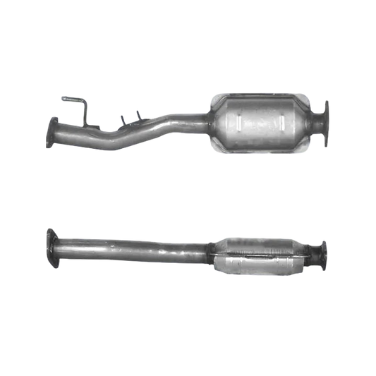 Katalysator E-Prüfzeichen Homologiert Benzinkat Kat bis EURO 2 E-Prüfzeichen für TOYOTA RAV4 2L 3S-FE Motor Unterboden Kat u.a. BM CATALYSTS