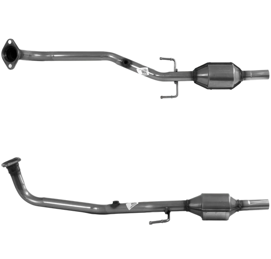 Katalysator E-Prüfzeichen Homologiert Benzinkat Kat bis EURO 2 E-Prüfzeichen für TOYOTA STARLET 1.3L 16-V-4E-FE-Motor; Serie EP91 u.a. BM CATALYSTS