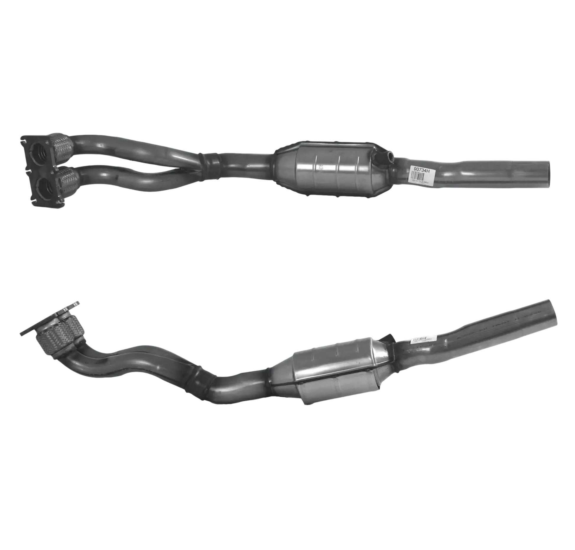 Katalysator E-Prüfzeichen Homologiert Benzinkat Kat bis EURO 3 E-Prüfzeichen für AUDI A3 1.8L 20-V-APG-Motor mit OBD u.a. BM CATALYSTS