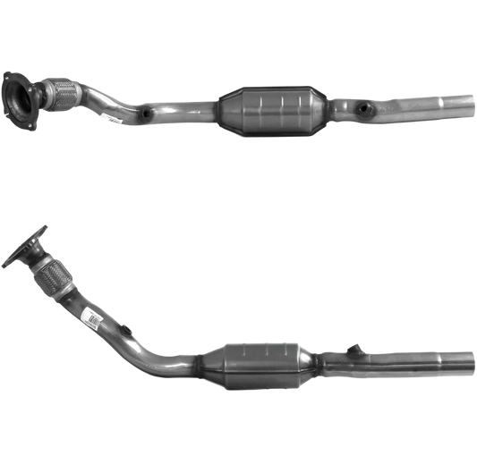 Katalysator E-Prüfzeichen Homologiert Benzinkat Kat bis EURO 3 E-Prüfzeichen für AUDI A3 1.8L 20-V-Turbo-ARY-Motor u.a. BM CATALYSTS