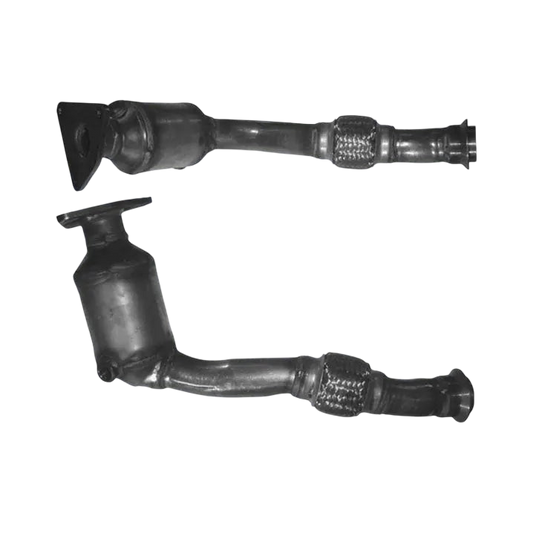 Katalysator E-Prüfzeichen Homologiert Benzinkat Kat bis EURO 3 E-Prüfzeichen für CITROEN C5 3L V6 1. Kat; Vorne links u.a. BM CATALYSTS