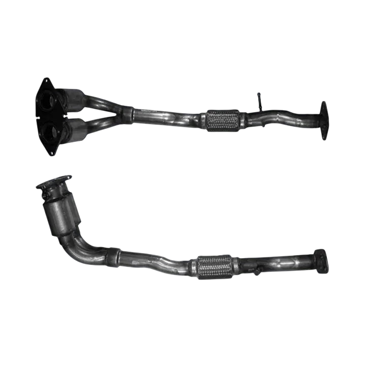 Katalysator E-Prüfzeichen Homologiert Benzinkat Kat bis EURO 3 E-Prüfzeichen für FIAT PUNTO 1.8L HGT 188A6 Motor; vorderer Kat u.a. BM CATALYSTS