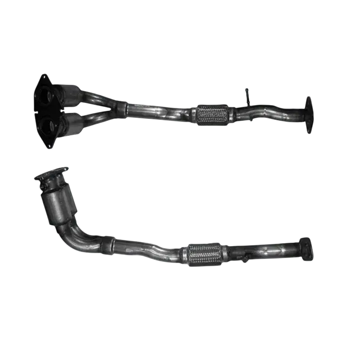 Katalysator E-Prüfzeichen Homologiert Benzinkat Kat bis EURO 3 E-Prüfzeichen für FIAT PUNTO 1.8L HGT 188A6 Motor; vorderer Kat u.a. BM CATALYSTS