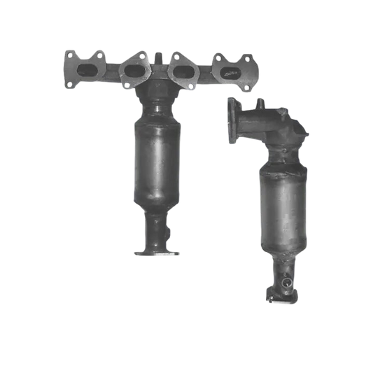 Katalysator E-Prüfzeichen Homologiert Benzinkat Kat bis EURO 3 E-Prüfzeichen für FIAT STILO 1.6L 16-V-Motor 182B6; Verteiler u.a. BM CATALYSTS
