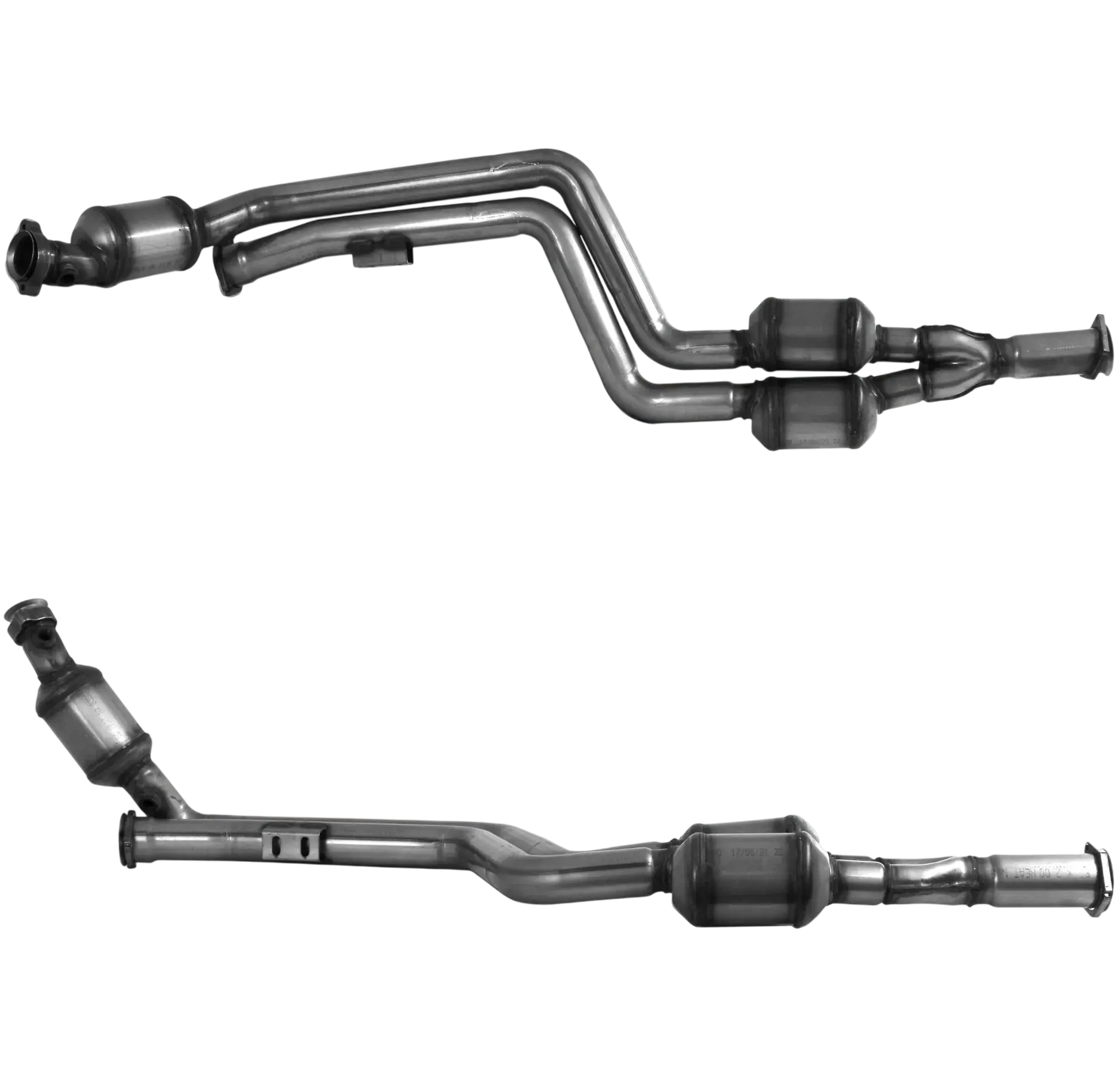 Katalysator E-Prüfzeichen Homologiert Benzinkat Kat bis EURO 3 E-Prüfzeichen für MERCEDES C240 2.4L W202 V6 Tiptronic Limousine rechte Seite... BM CATALYSTS