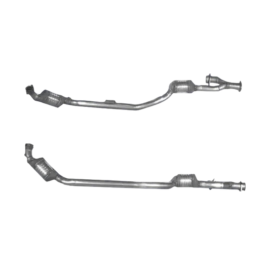 Katalysator E-Prüfzeichen Homologiert Benzinkat Kat bis EURO 3 E-Prüfzeichen für MERCEDES C240 2.6L W203 V6 Limousine linke Seite u.a. BM CATALYSTS