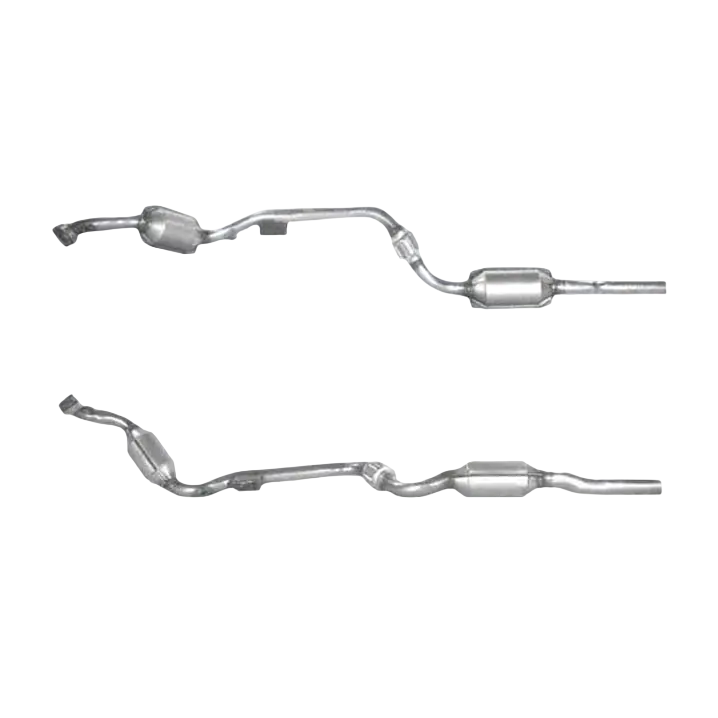 Katalysator E-Prüfzeichen Homologiert Benzinkat Kat bis EURO 3 E-Prüfzeichen für MERCEDES E240 2.6L W210 V6 Tiptronic Limousine rechte Seite... BM CATALYSTS