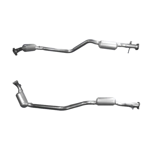 Katalysator E-Prüfzeichen Homologiert Benzinkat Kat bis EURO 3 E-Prüfzeichen für MERCEDES SL280 2.8L C129 V6 Linke Seite u.a. BM CATALYSTS