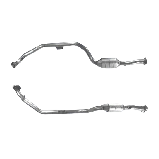 Katalysator E-Prüfzeichen Homologiert Benzinkat Kat bis EURO 3 E-Prüfzeichen für MERCEDES SLK230K 2.3L C170 Tiptronic Kompressor RHD u.a. BM CATALYSTS