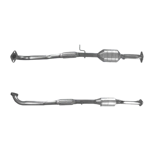 Katalysator E-Prüfzeichen Homologiert Benzinkat Kat bis EURO 3 E-Prüfzeichen für MG ZR 1.8L 120 16v Unterboden Kat u.a. BM CATALYSTS