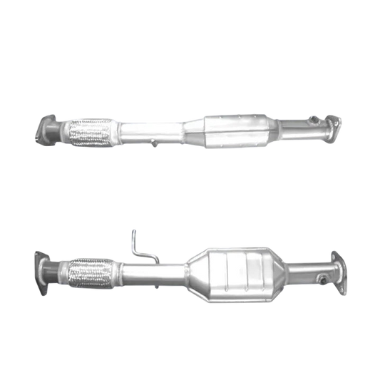 Katalysator E-Prüfzeichen Homologiert Benzinkat Kat bis EURO 3 E-Prüfzeichen für MG ZS 2.5L 24v 25K4F Motor Unterboden Kat u.a. BM CATALYSTS