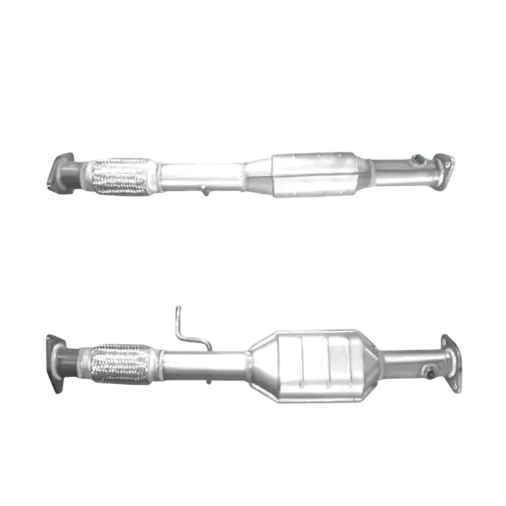 Katalysator E-Prüfzeichen Homologiert Benzinkat Kat bis EURO 3 E-Prüfzeichen für MG ZS 2.5L 24v 25K4F Motor Unterboden Kat u.a. BM CATALYSTS
