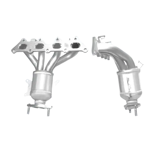 Katalysator E-Prüfzeichen Homologiert Benzinkat Kat bis EURO 3 E-Prüfzeichen für MITSUBISHI CARISMA 1.3L 16-V-4G13-Motor; Maniverter u.a. BM CATALYSTS