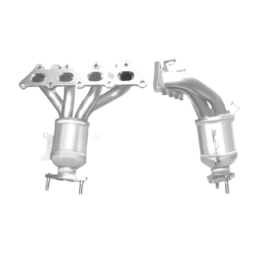 Katalysator E-Prüfzeichen Homologiert Benzinkat Kat bis EURO 3 E-Prüfzeichen für MITSUBISHI CARISMA 1.3L 16-V-4G13-Motor; Maniverter u.a. BM CATALYSTS