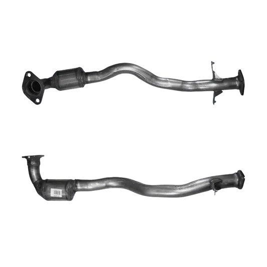Katalysator E-Prüfzeichen Homologiert Benzinkat Kat bis EURO 3 E-Prüfzeichen für MITSUBISHI LANCER 2L Evolution 8 Turbo 1. Kat u.a. BM CATALYSTS