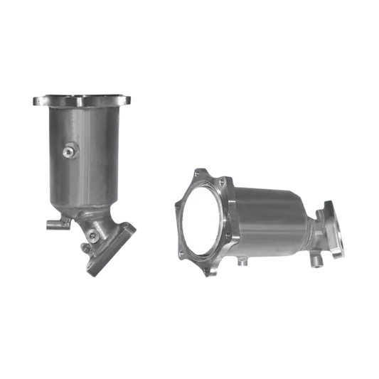 Katalysator E-Prüfzeichen Homologiert Benzinkat Kat bis EURO 3 E-Prüfzeichen für NISSAN ALMERA 1.5L 16-V-QG15DE-Motor  gekoppelter Kat u.a. BM CATALYSTS