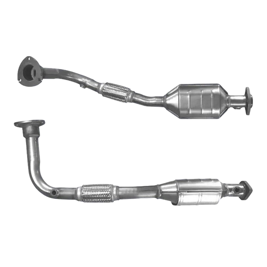 Katalysator E-Prüfzeichen Homologiert Benzinkat Kat bis EURO 3 E-Prüfzeichen für OPEL VECTRA B 2.2L 16-V-Z22SE-Motor u.a. BM CATALYSTS