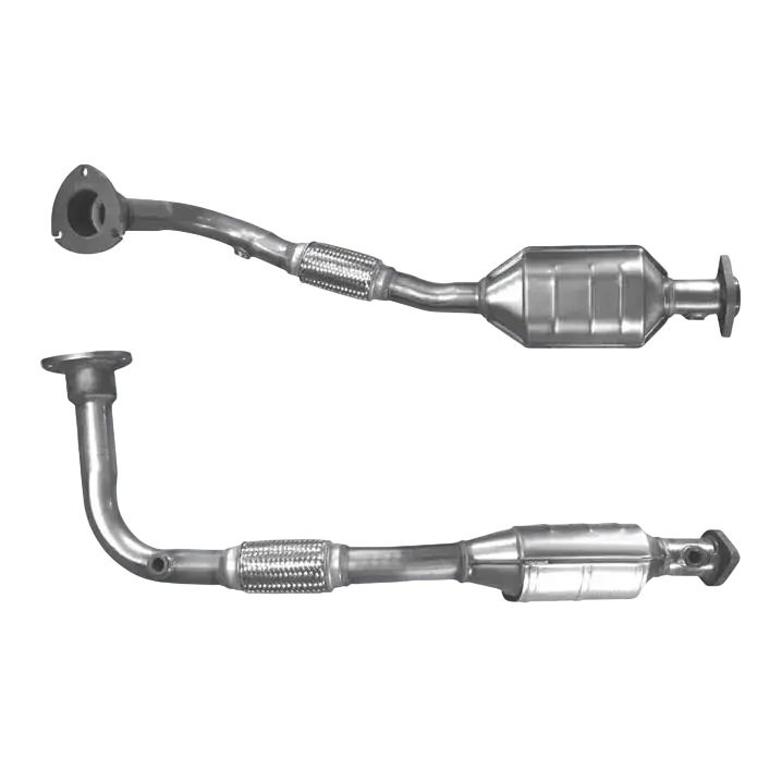 Katalysator E-Prüfzeichen Homologiert Benzinkat Kat bis EURO 3 E-Prüfzeichen für OPEL VECTRA B 2.2L 16-V-Z22SE-Motor u.a. BM CATALYSTS