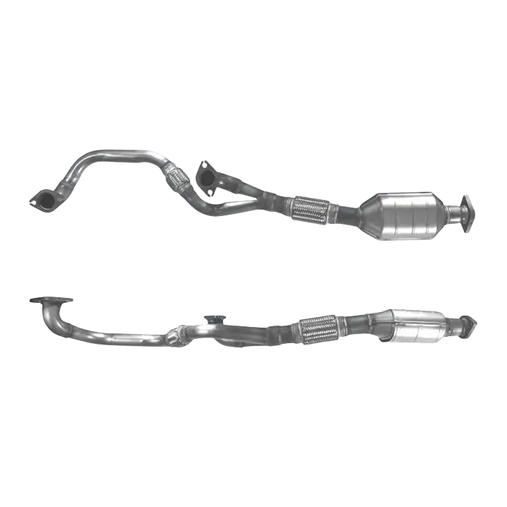 Katalysator E-Prüfzeichen Homologiert Benzinkat Kat bis EURO 3 E-Prüfzeichen für OPEL VECTRA B 2.6L V6 24v Y26SE Motor 2. Kat u.a. BM CATALYSTS
