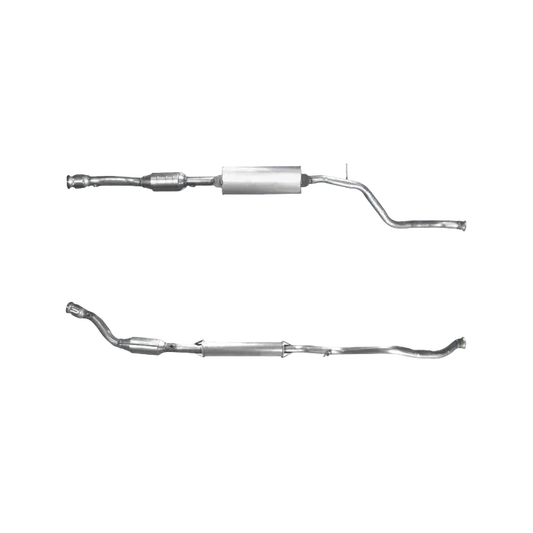 Katalysator E-Prüfzeichen Homologiert Benzinkat Kat bis EURO 3 E-Prüfzeichen für PEUGEOT 206 2L GTi OBD u.a. BM CATALYSTS