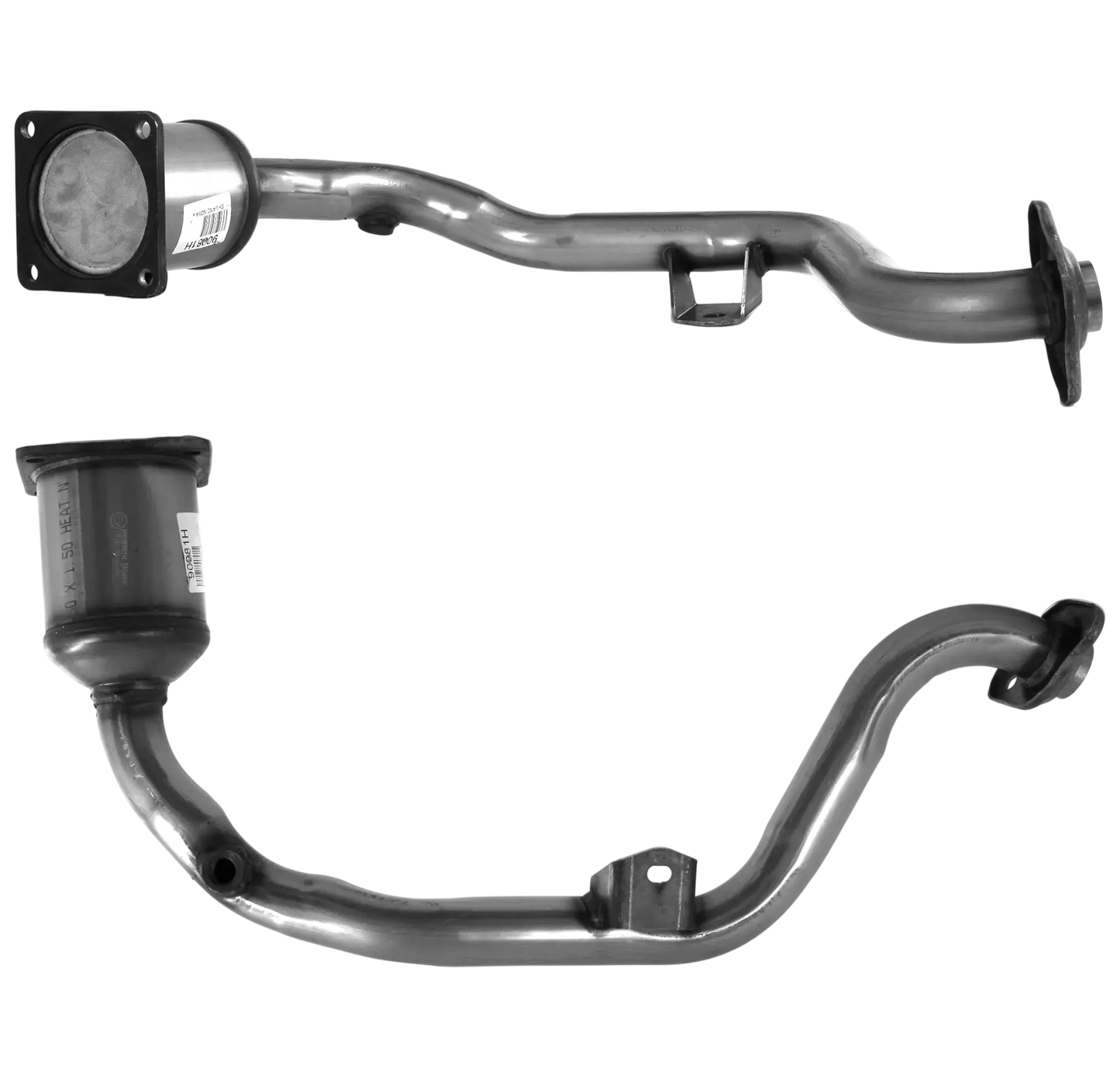 Katalysator E-Prüfzeichen Homologiert Benzinkat Kat bis EURO 3 E-Prüfzeichen für PEUGEOT 307 1.4L TU3JP  gekoppelter Kat u.a. BM CATALYSTS
