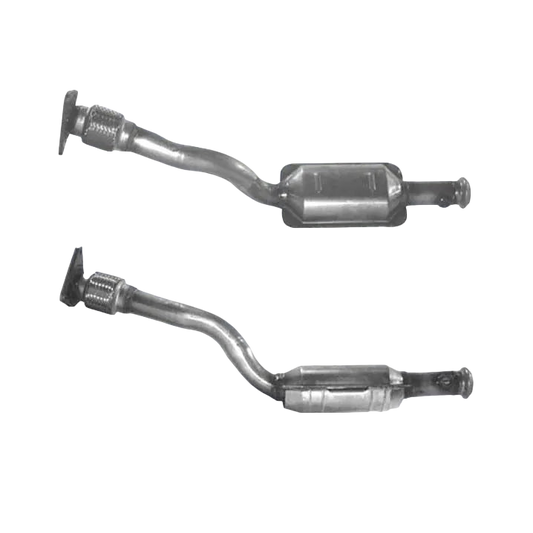 Katalysator E-Prüfzeichen Homologiert Benzinkat Kat bis EURO 3 E-Prüfzeichen für RENAULT MEGANE 2L Mk.1 ide Coupé Cabriolet F5R Motor 140 PS... BM CATALYSTS
