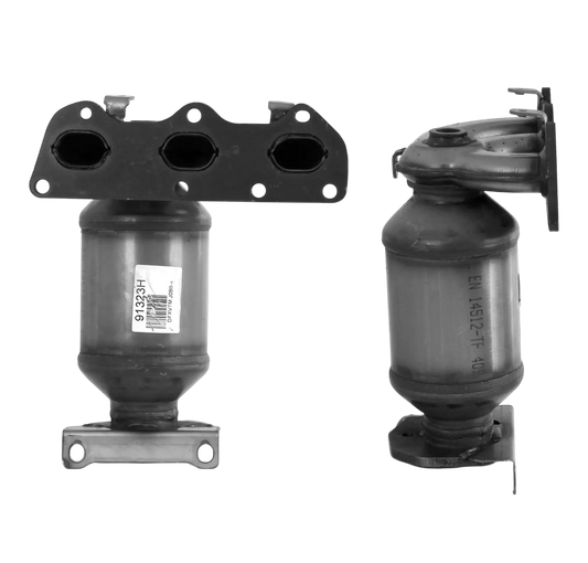 Katalysator E-Prüfzeichen Homologiert Benzinkat Kat bis EURO 3 E-Prüfzeichen für SEAT IBIZA 1.2L 12v 64bhp AZQ motor bis c/n 6L-3-078000 u.a. BM CATALYSTS