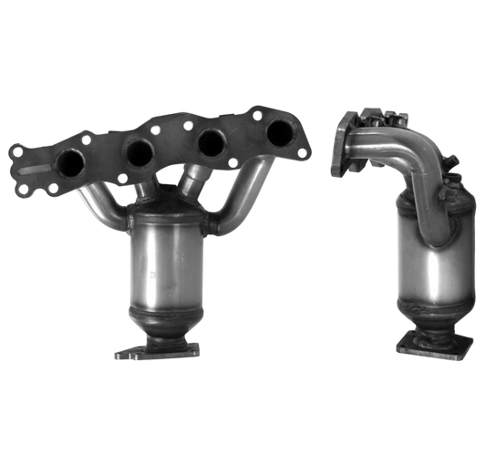 Katalysator E-Prüfzeichen Homologiert Benzinkat Kat bis EURO 3 E-Prüfzeichen für SUZUKI IGNIS 1.3L 16-V-M13A-Motorverteiler u.a. BM CATALYSTS