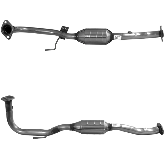 Katalysator E-Prüfzeichen Homologiert Benzinkat Kat bis EURO 3 E-Prüfzeichen für TOYOTA AVENSIS 1.6L VVTi 3ZZFE-Motor u.a. BM CATALYSTS