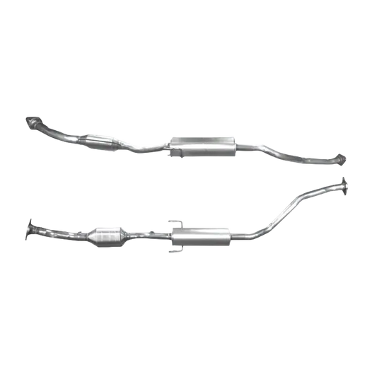 Katalysator E-Prüfzeichen Homologiert Benzinkat Kat bis EURO 3 E-Prüfzeichen für TOYOTA CELICA 1.8L VVTi 1ZZ-FE-Motor 140 PS u.a. BM CATALYSTS