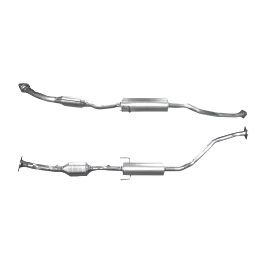 Katalysator E-Prüfzeichen Homologiert Benzinkat Kat bis EURO 3 E-Prüfzeichen für TOYOTA CELICA 1.8L VVTi 1ZZ-FE-Motor 140 PS u.a. BM CATALYSTS