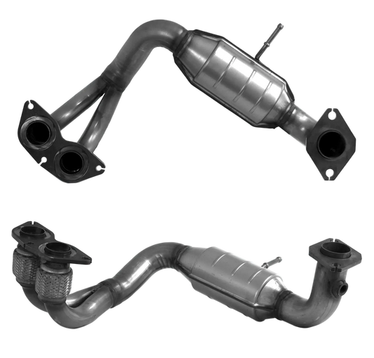 Katalysator E-Prüfzeichen Homologiert Benzinkat Kat bis EURO 3 E-Prüfzeichen für TOYOTA MR2 1.8L 16V VVTi 1ZZFE Motor Unterflur Kat u.a. BM CATALYSTS