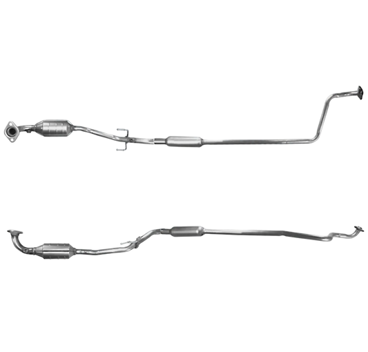Katalysator E-Prüfzeichen Homologiert Benzinkat Kat bis EURO 3 E-Prüfzeichen für TOYOTA YARIS 1L VVTi 1SZ-FE-Motor u.a. BM CATALYSTS
